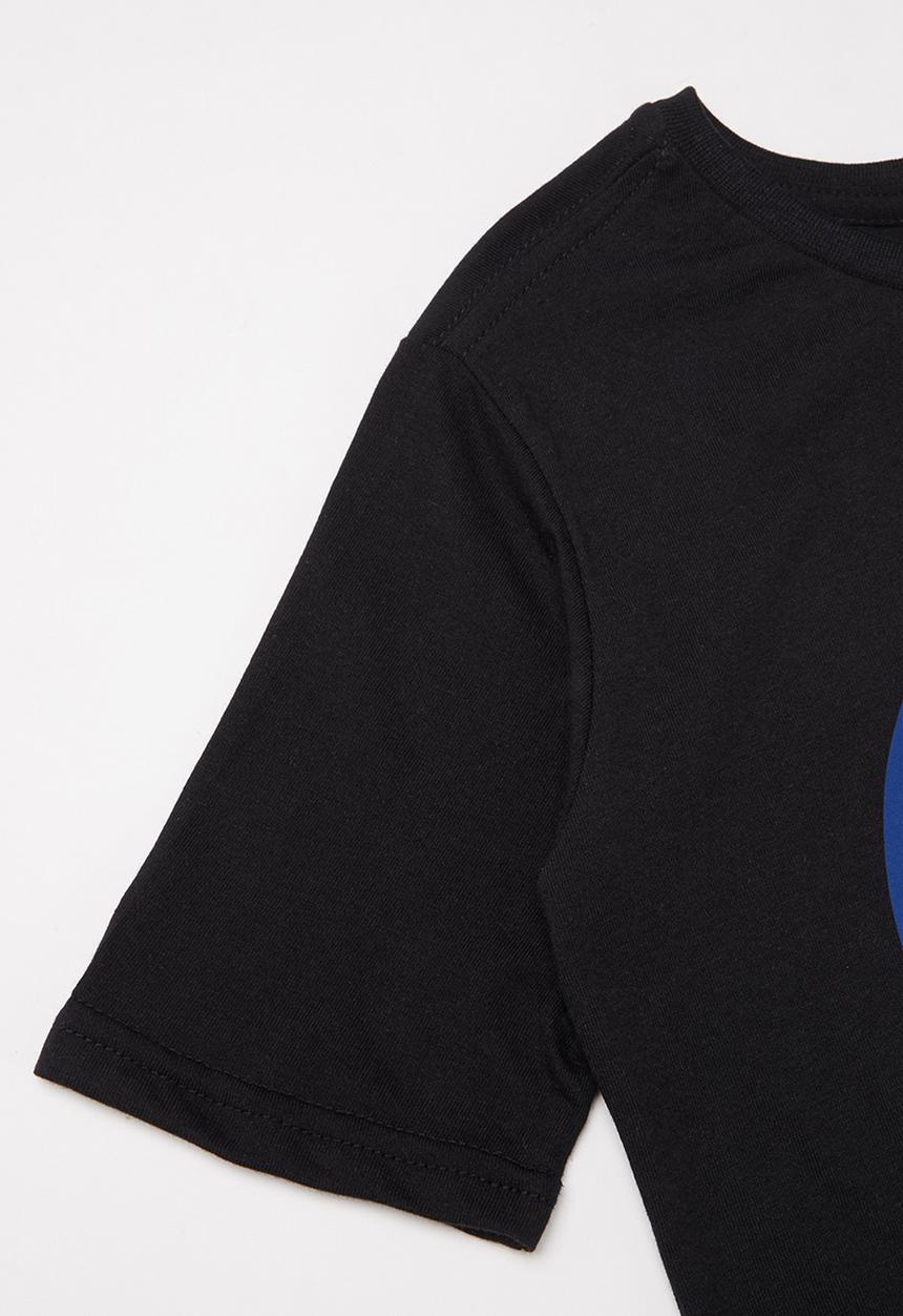 Superbalist Kids - Nasa printed logo tee - black