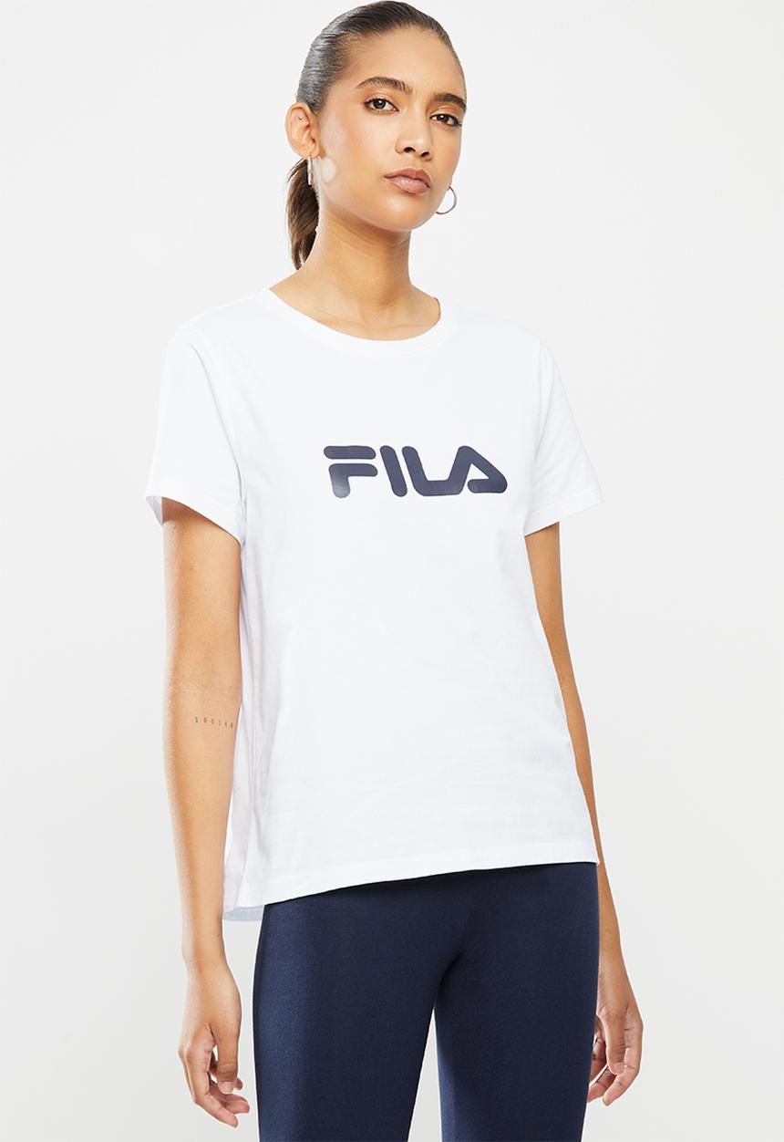 FILA - Mono deckle standard T-shirt - white