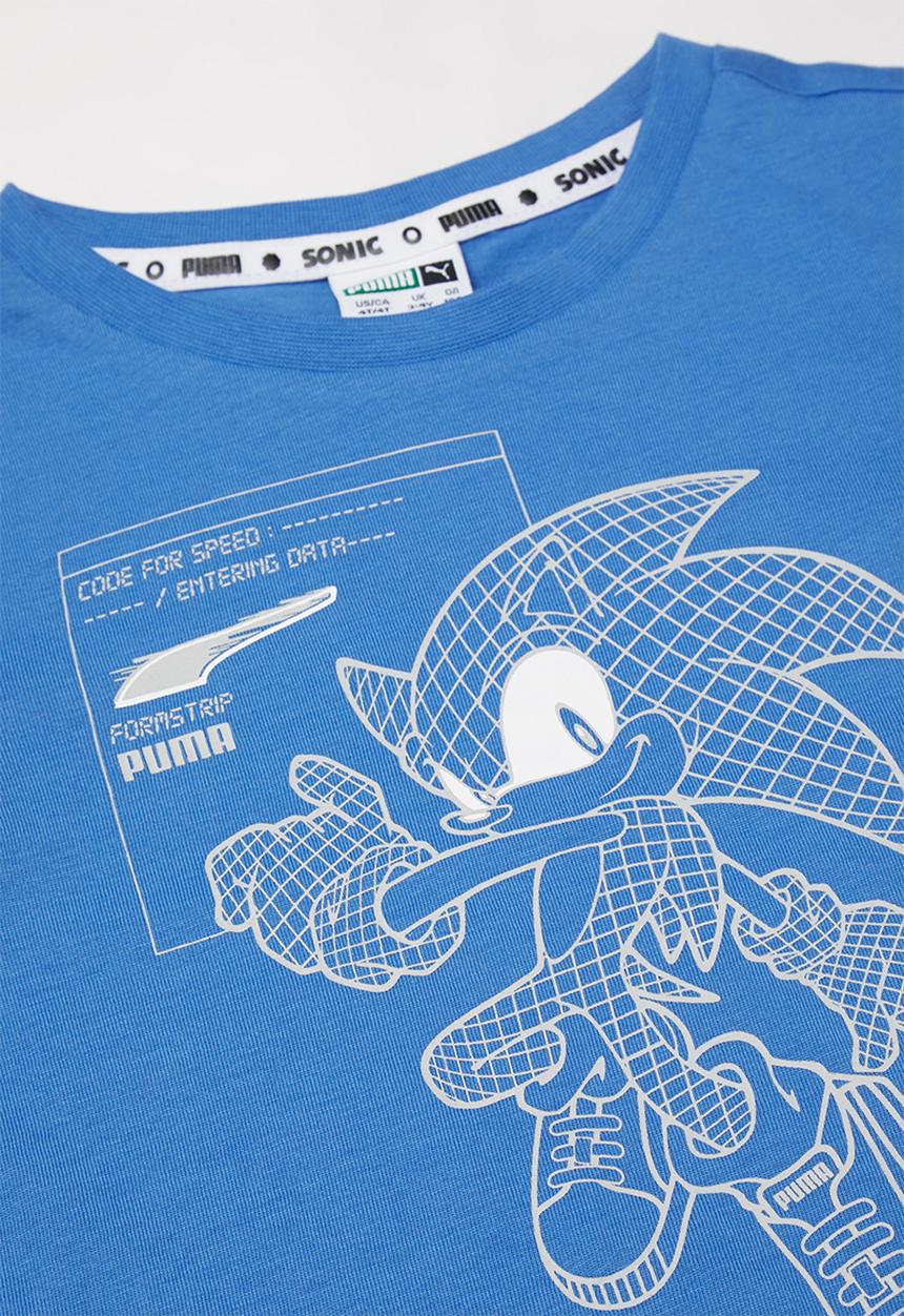PUMA - Puma x sega tee - blue