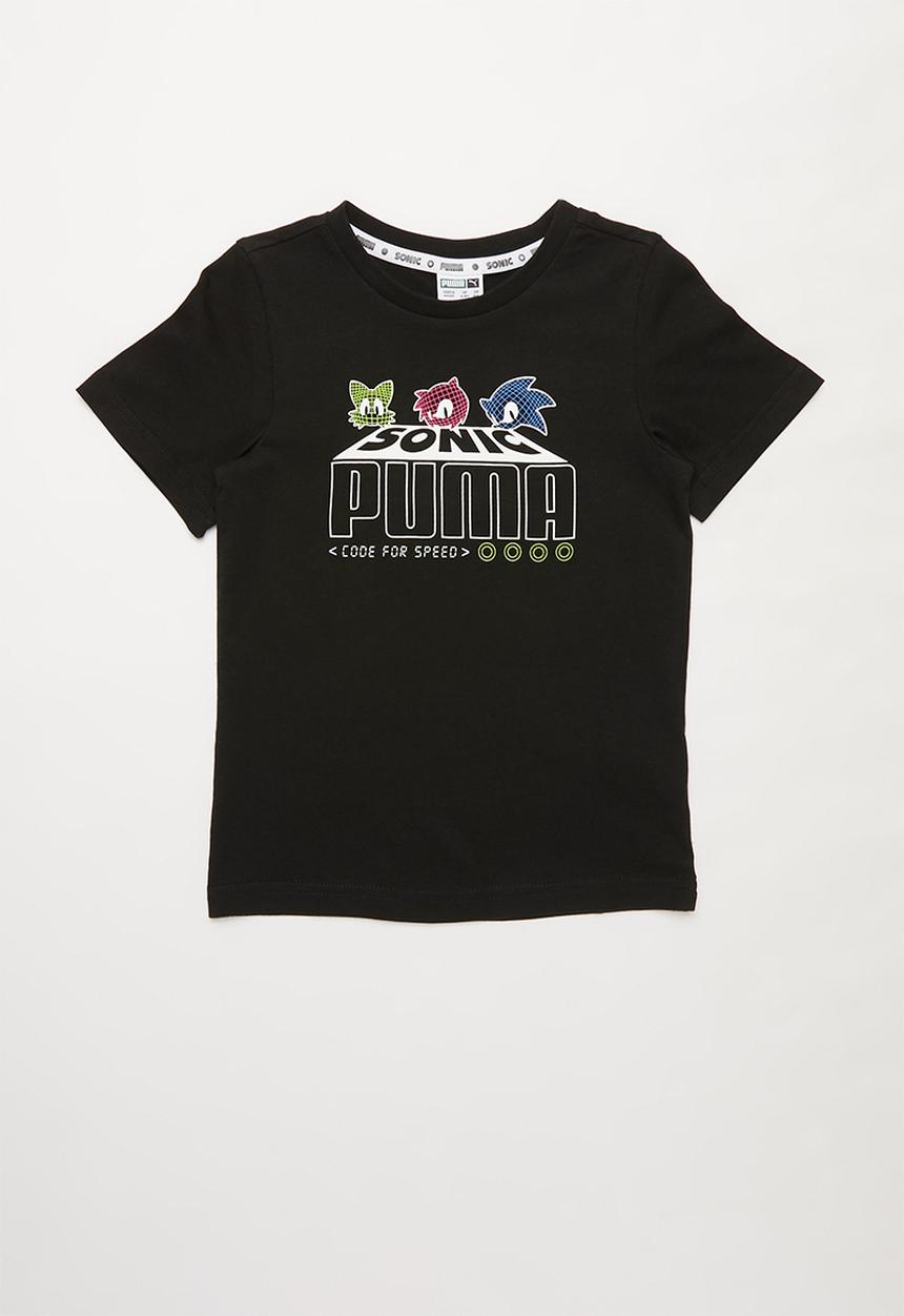 PUMA - Puma x sega tee - black