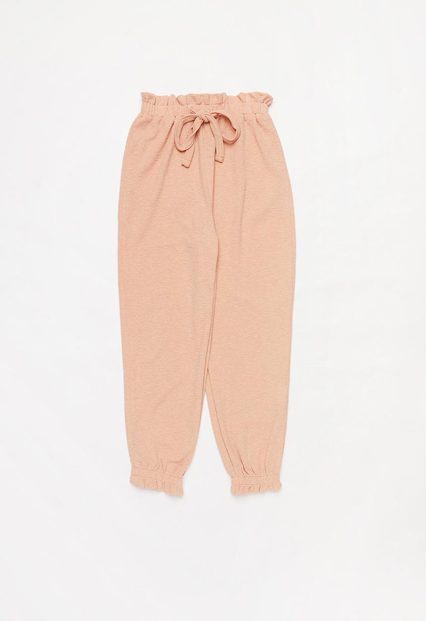 Superbalist - Paperbag waist joggers - pink