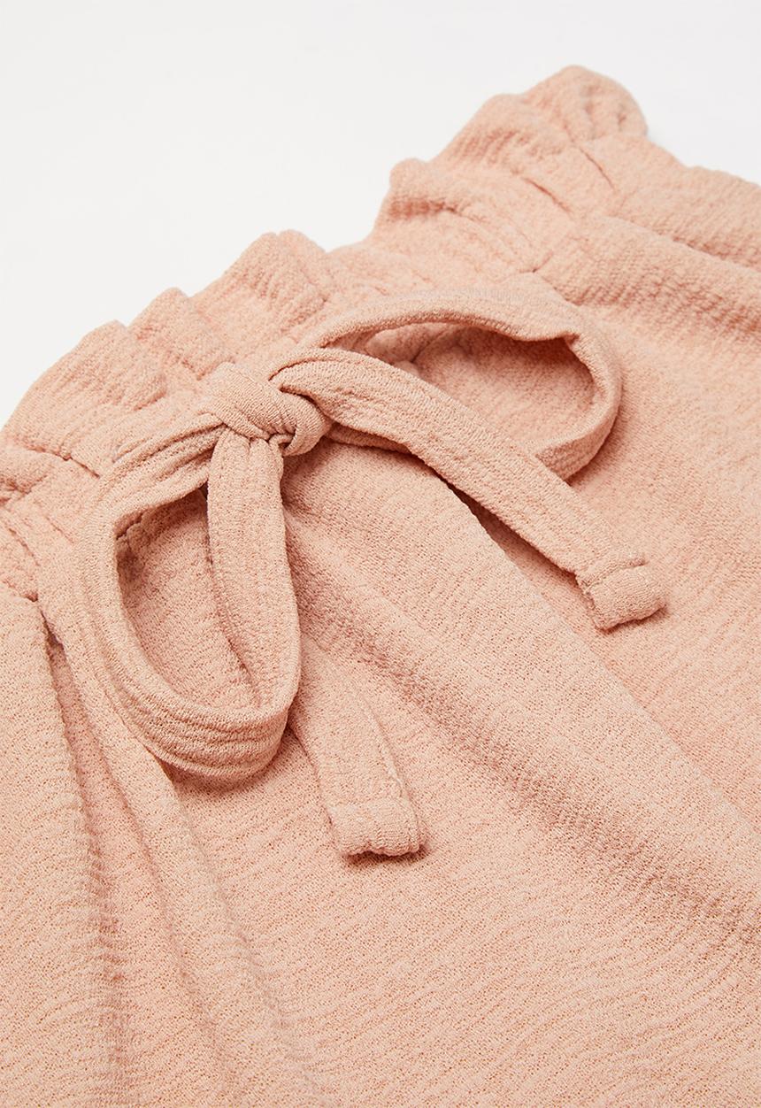Superbalist - Paperbag waist joggers - pink