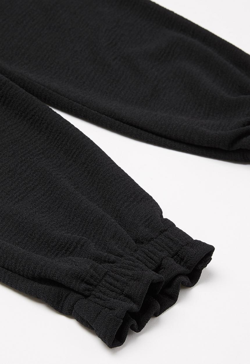 Superbalist - Paperbag waist joggers - black