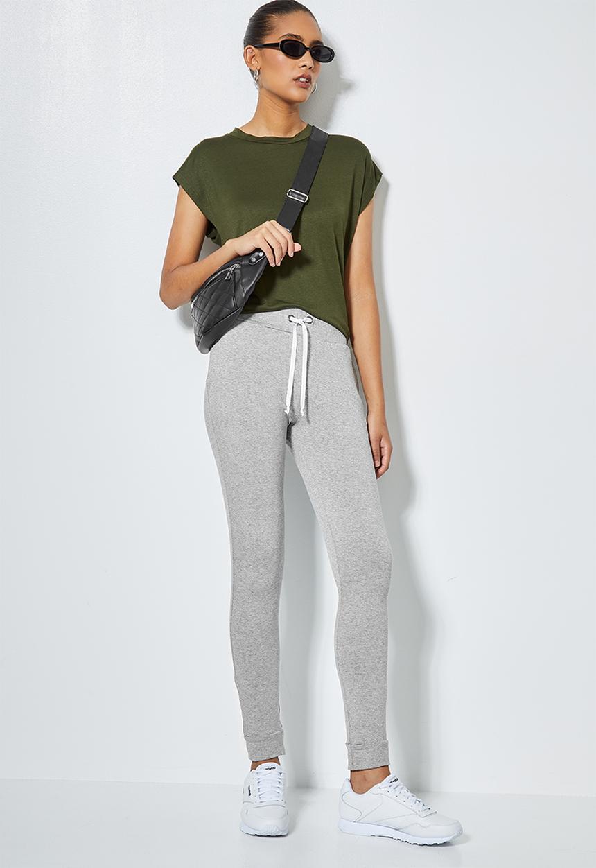 Superbalist - Knit jogger - light grey melange