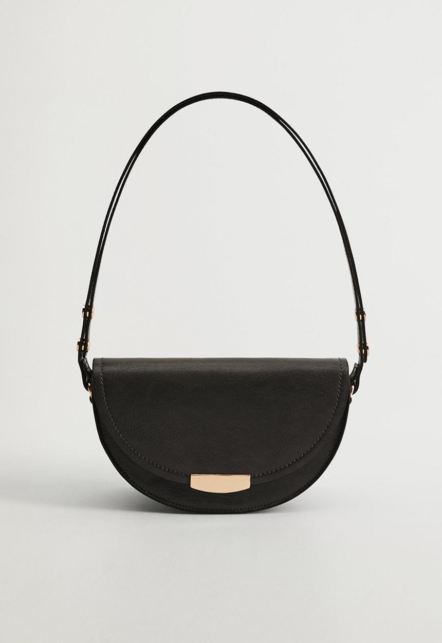 MANGO - Bag mch banana - black