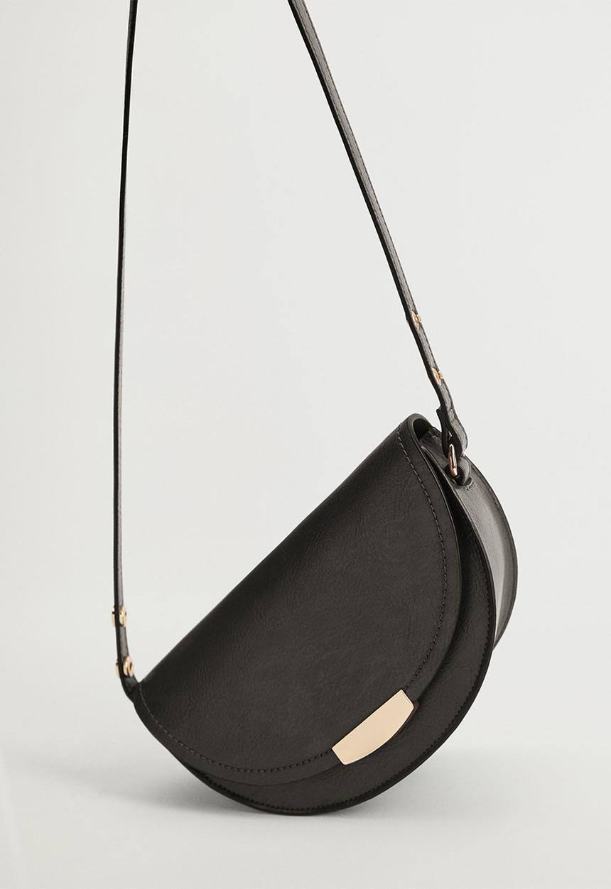 MANGO - Bag mch banana - black