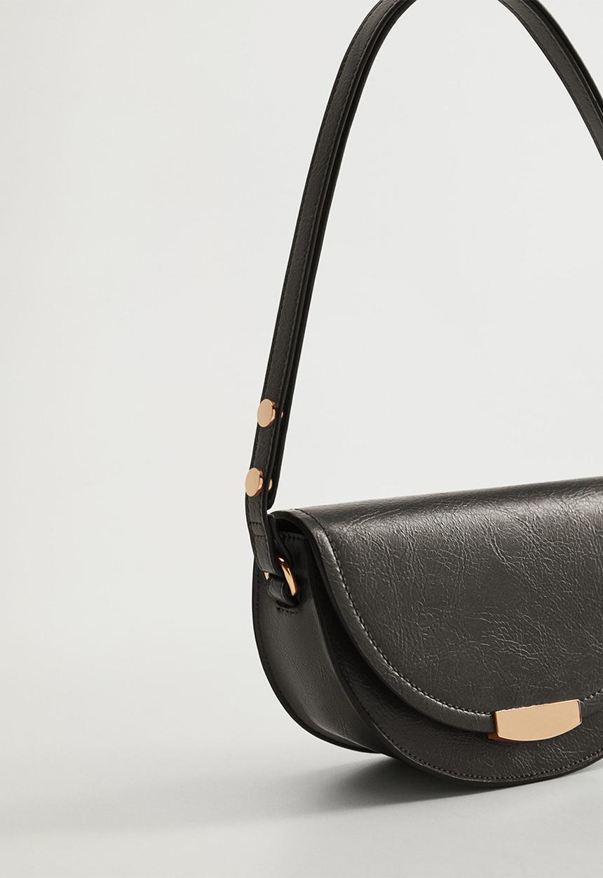 MANGO - Bag mch banana - black
