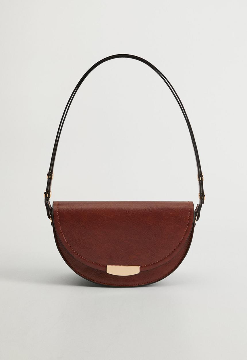 MANGO - Bag mch banana - brown