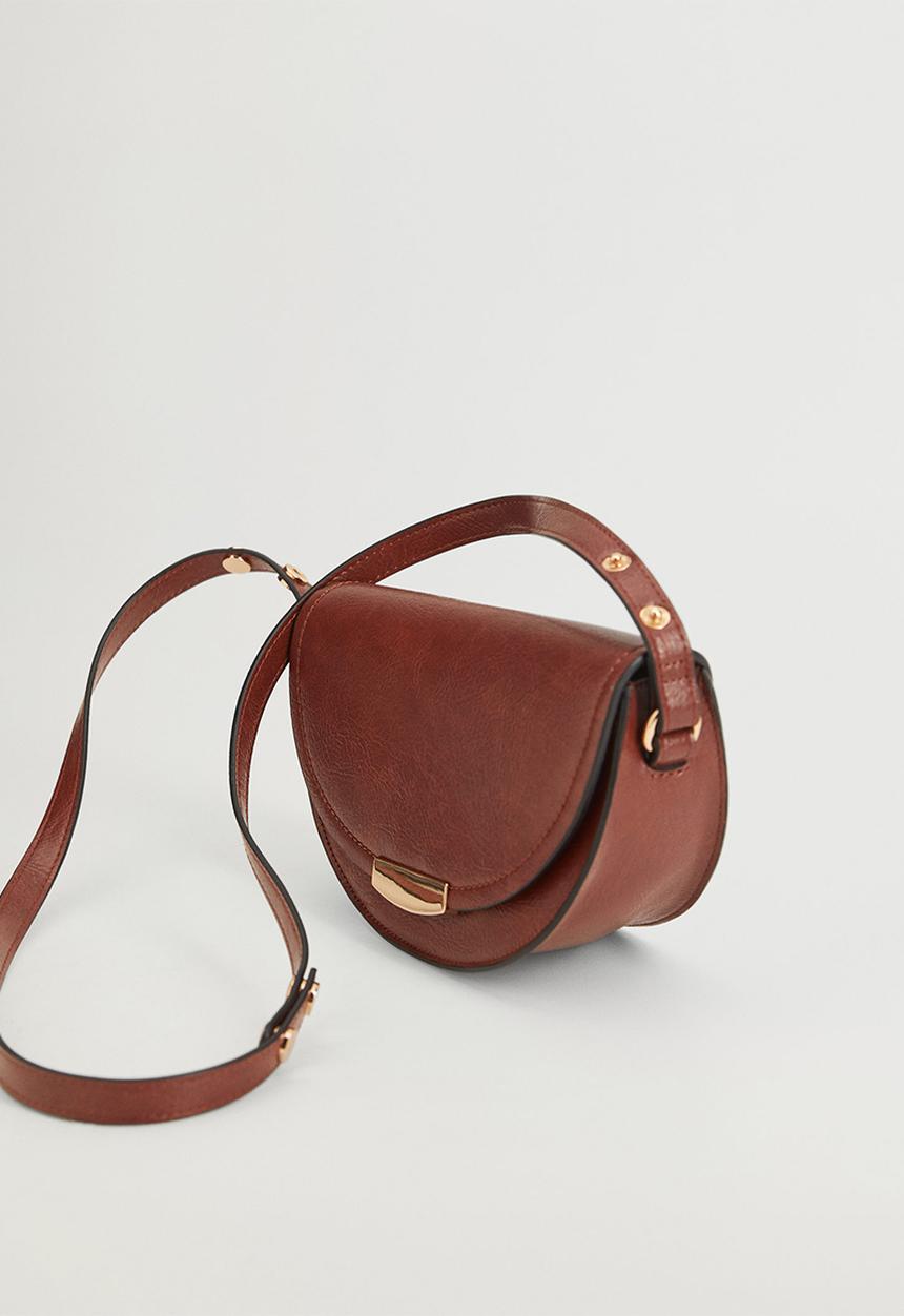 MANGO - Bag mch banana - brown