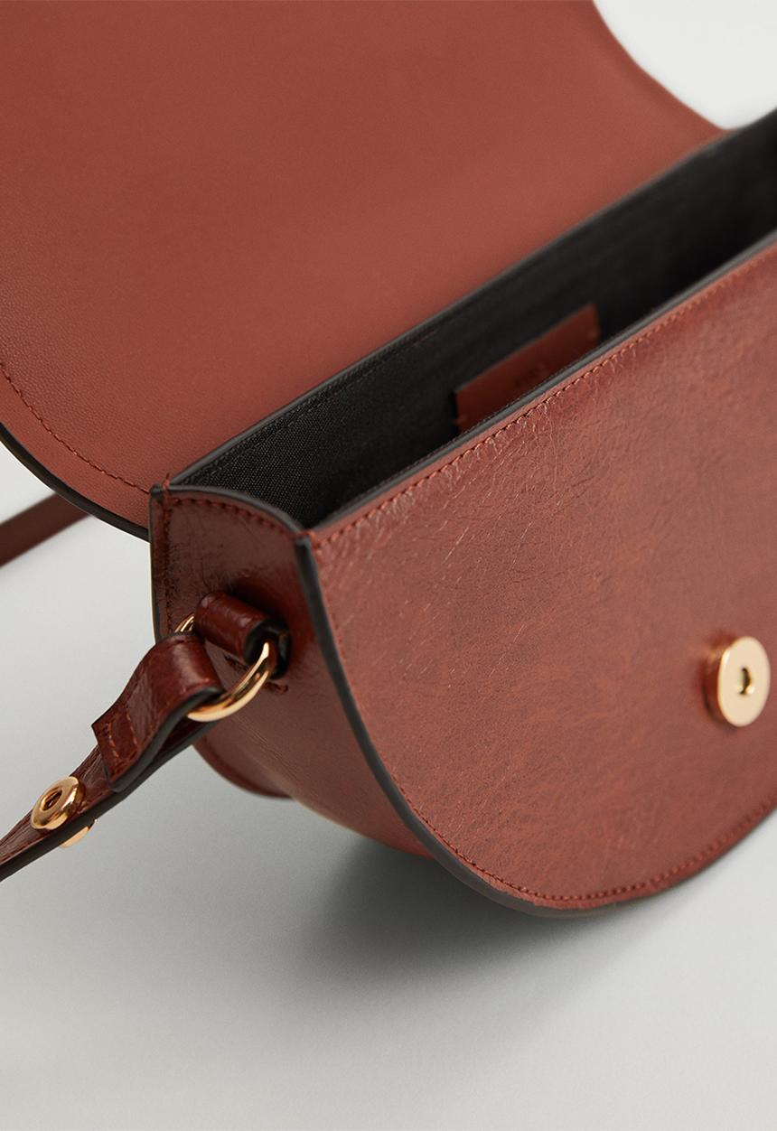 MANGO - Bag mch banana - brown