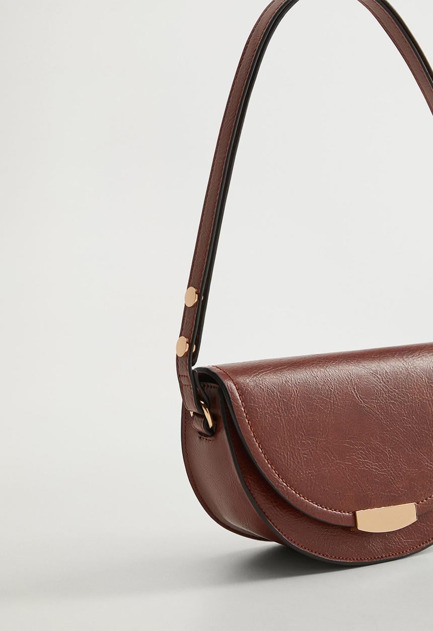 MANGO - Bag mch banana - brown
