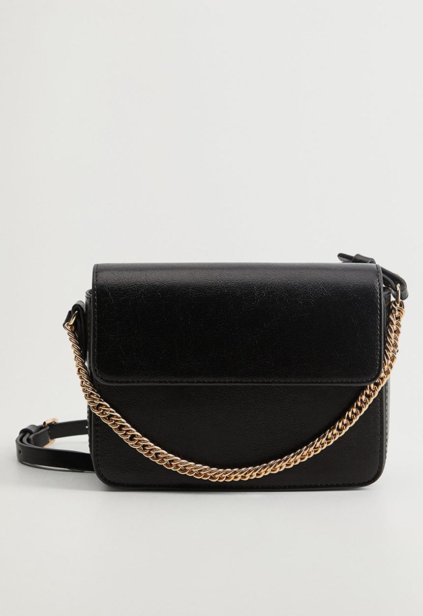 MANGO - Bag mch katia  - black