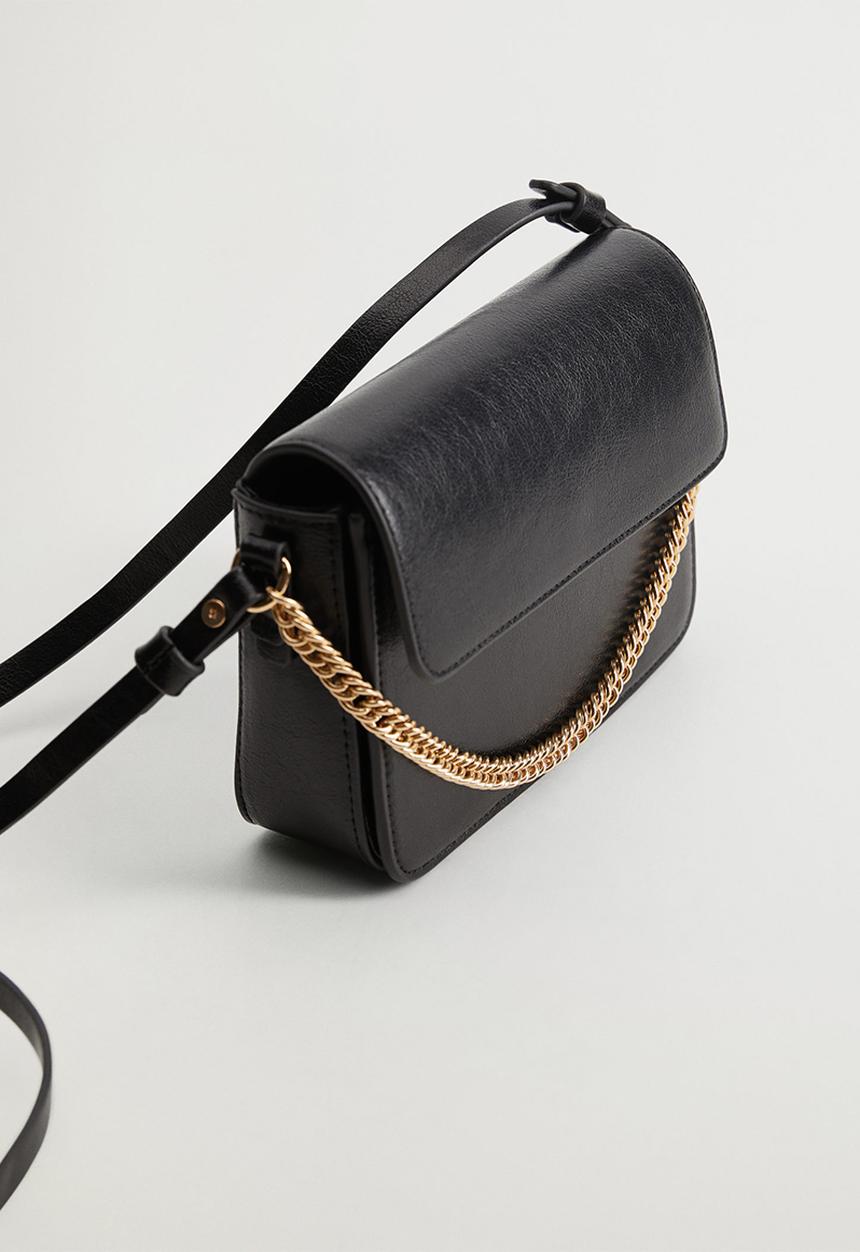 MANGO - Bag mch katia  - black