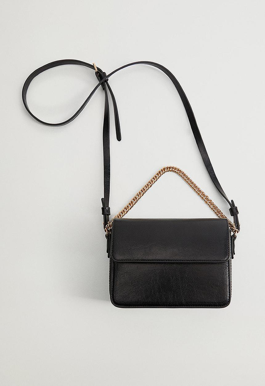MANGO - Bag mch katia  - black