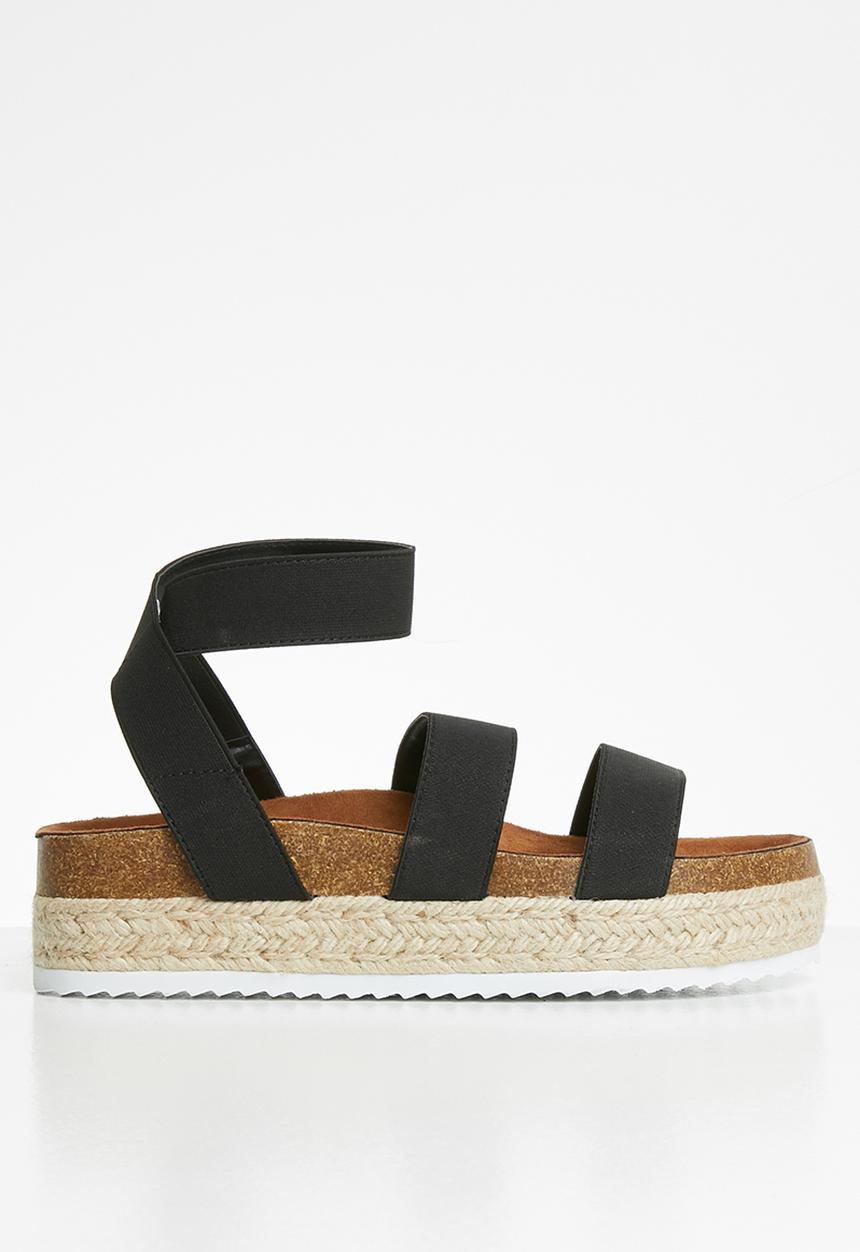 Superbalist - Caley espadrille - black
