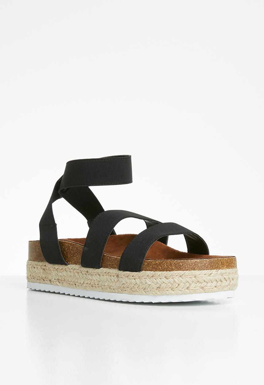 Superbalist - Caley espadrille - black