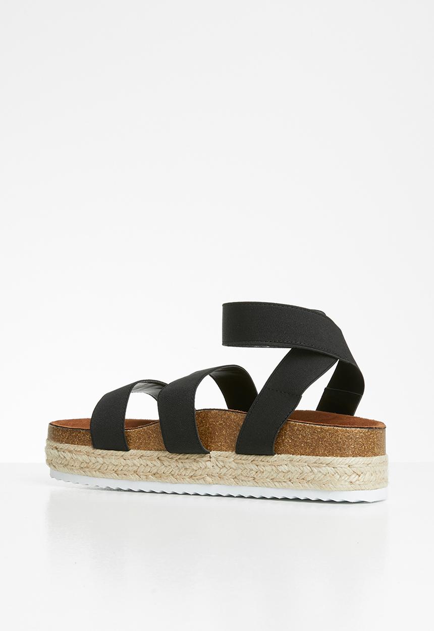 Superbalist - Caley espadrille - black