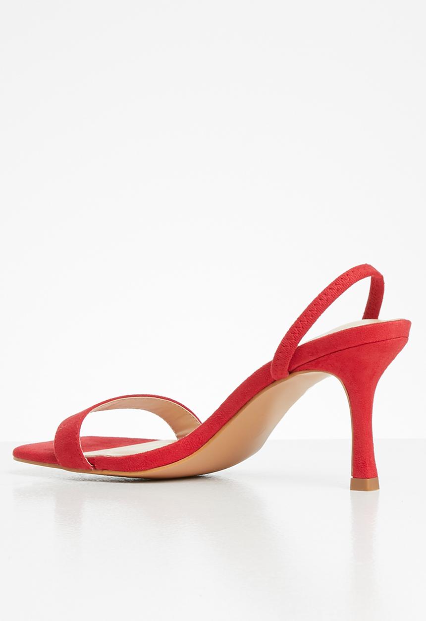 Superbalist - Lulla slingback heel - red