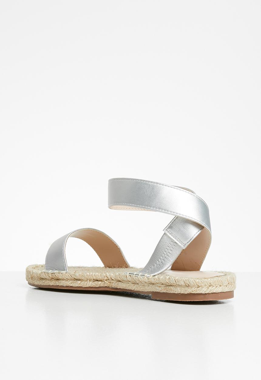 Superbalist - Jenae espadrille - silver