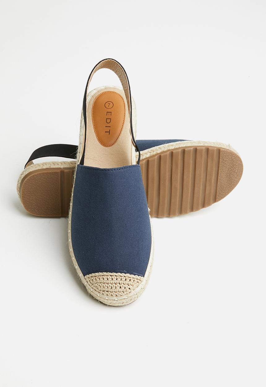 edit - Bobbi espadrille - navy