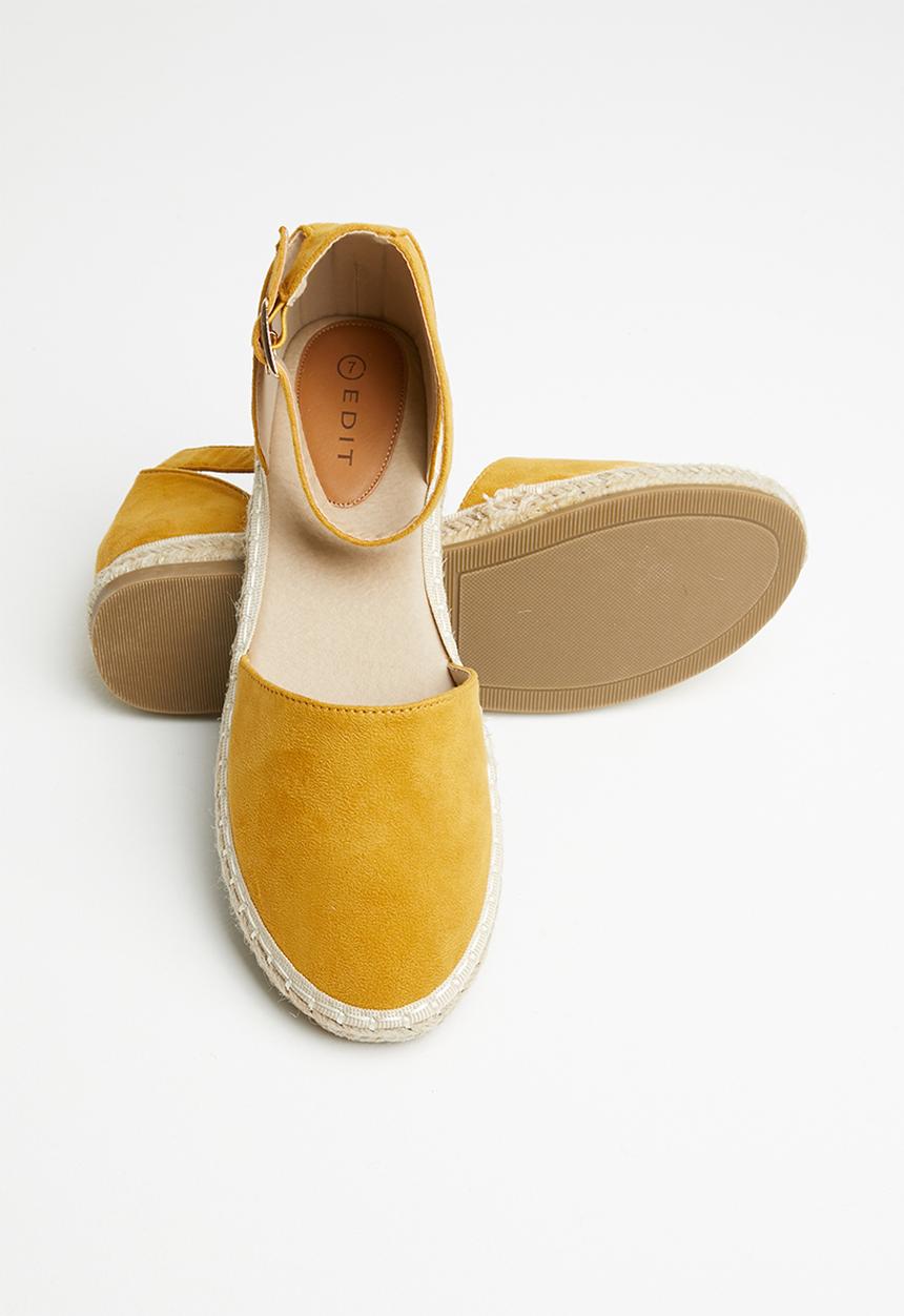 edit - Nadia espadrille - mustard