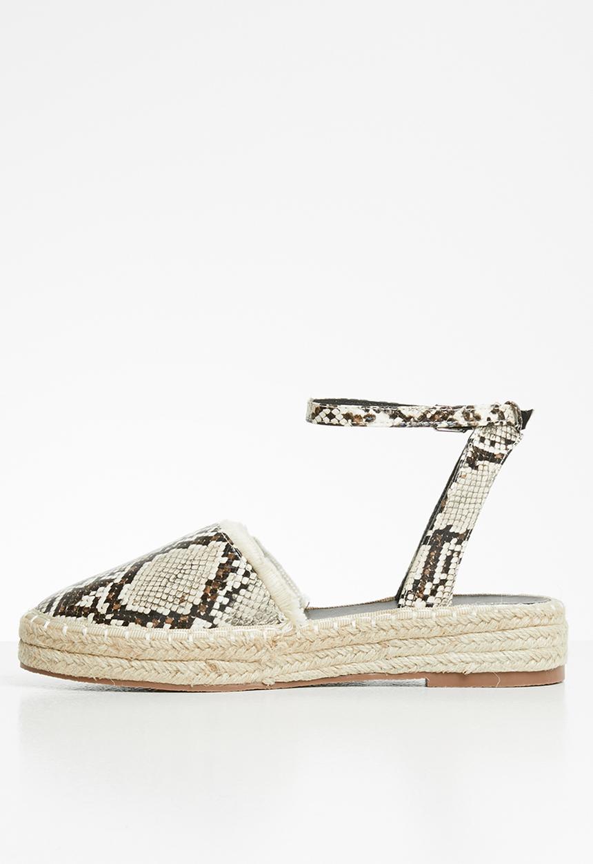 Superbalist - Etta espadrille - snake