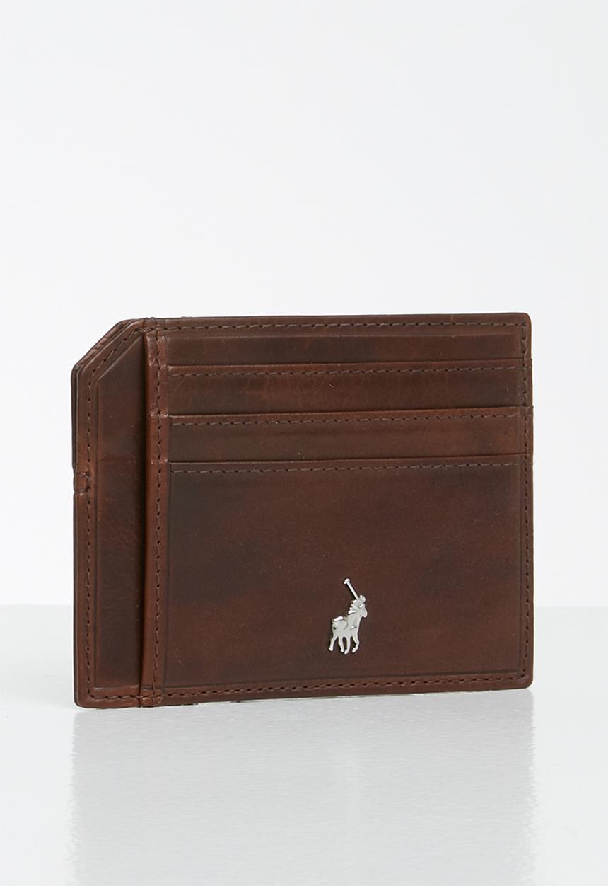 POLO - Etosha wallets cc wallet w top pocket - brown