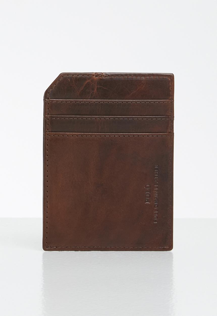 POLO - Etosha wallets cc wallet w top pocket - brown