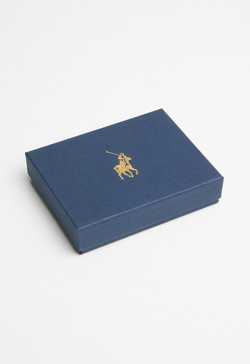 POLO - Nappa billfold with coin sec - black