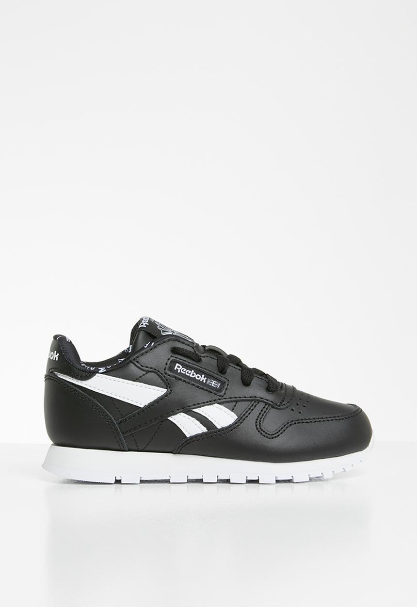 Reebok Classic - Boys classic leather sneaker - black/white