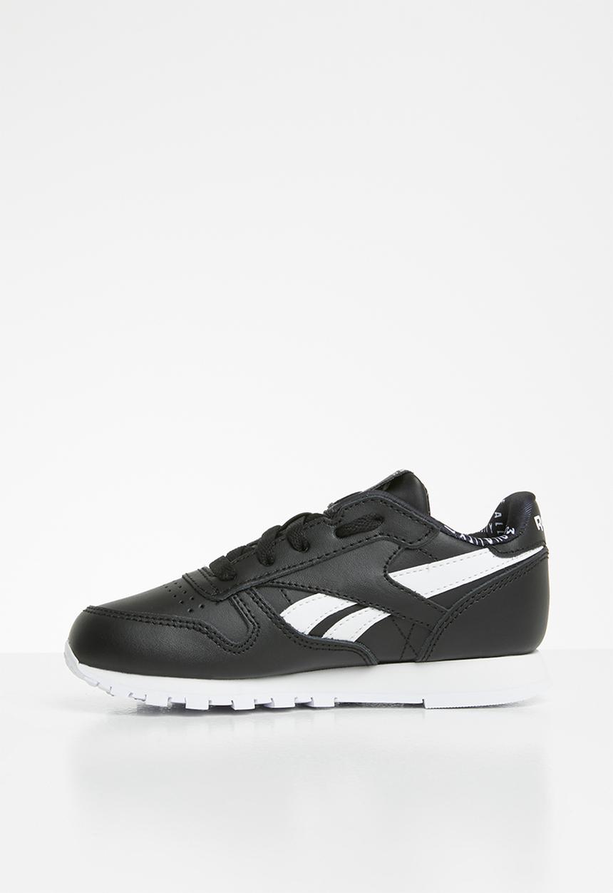 Reebok Classic - Boys classic leather sneaker - black/white