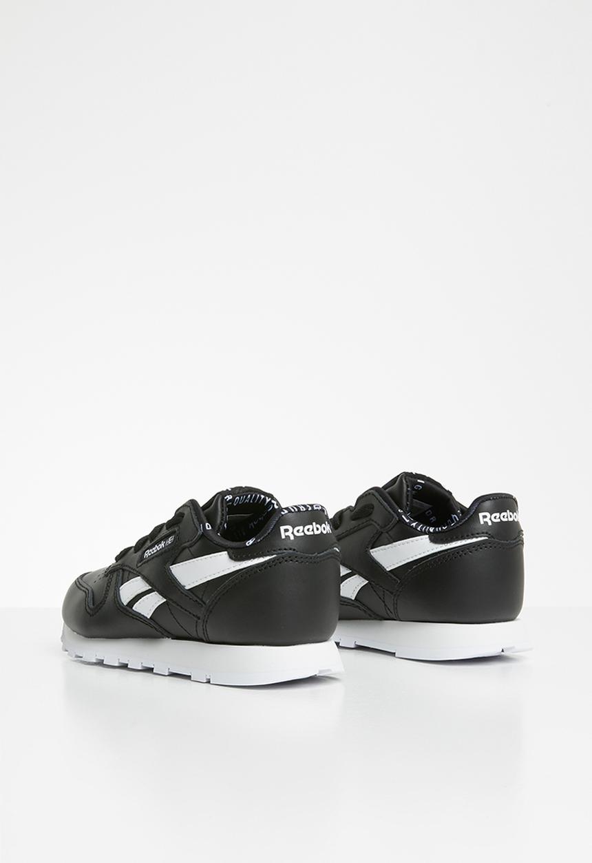 Reebok Classic - Boys classic leather sneaker - black/white