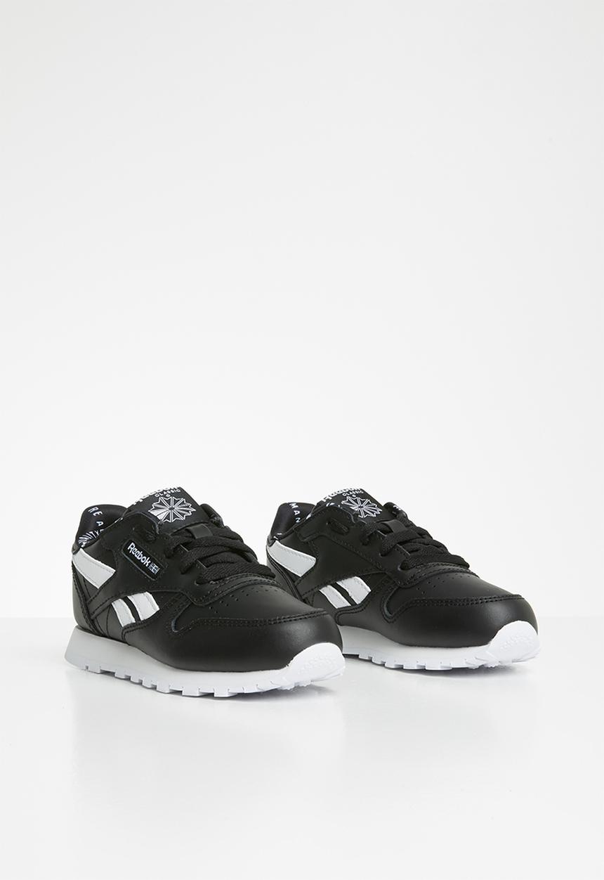 Reebok Classic - Boys classic leather sneaker - black/white
