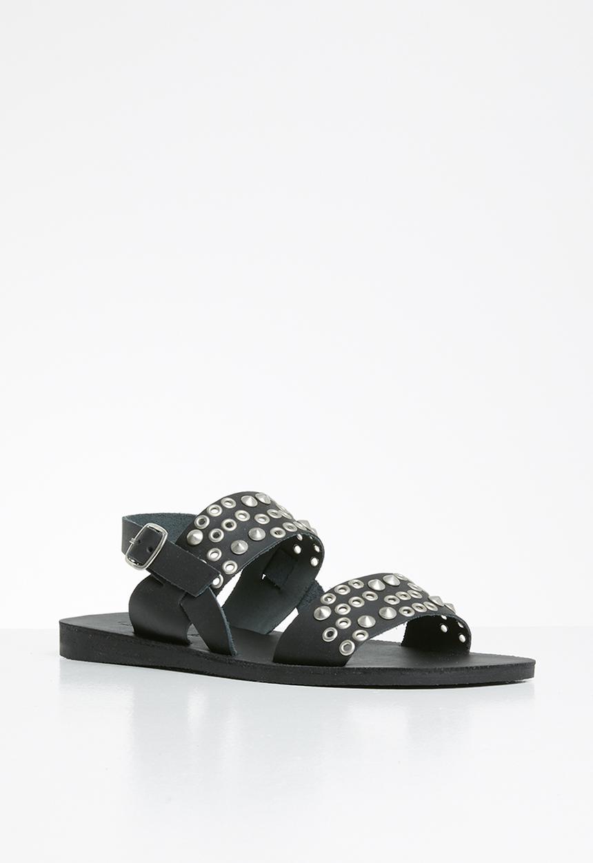 iFELE - Sibongile leather sandal - black