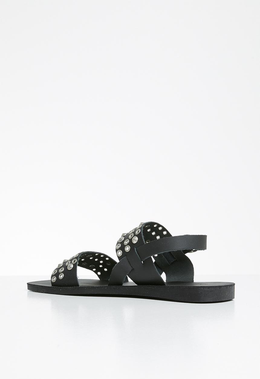 iFELE - Sibongile leather sandal - black
