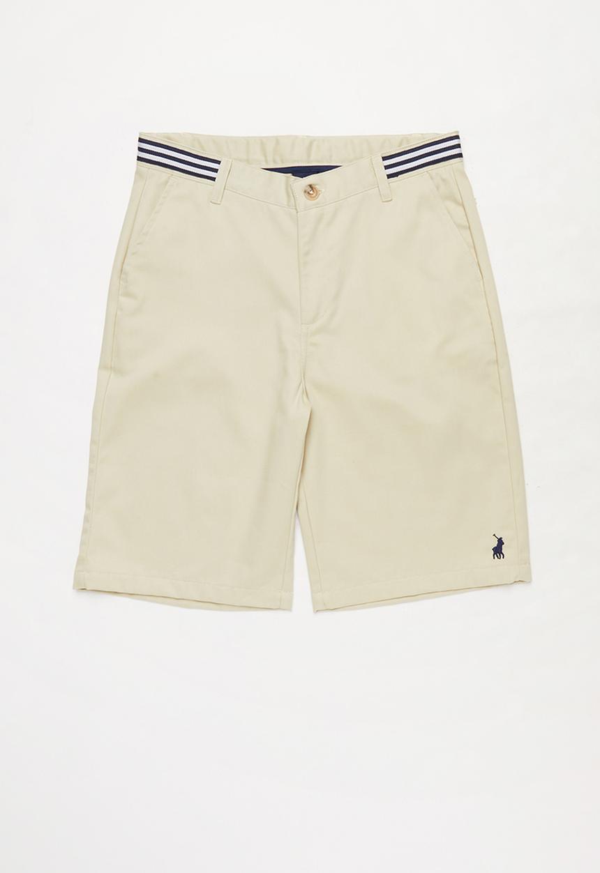 POLO - Boys bradley chino short - stone