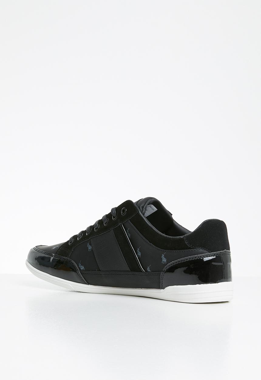 POLO - Benjamin side flash sneaker - black
