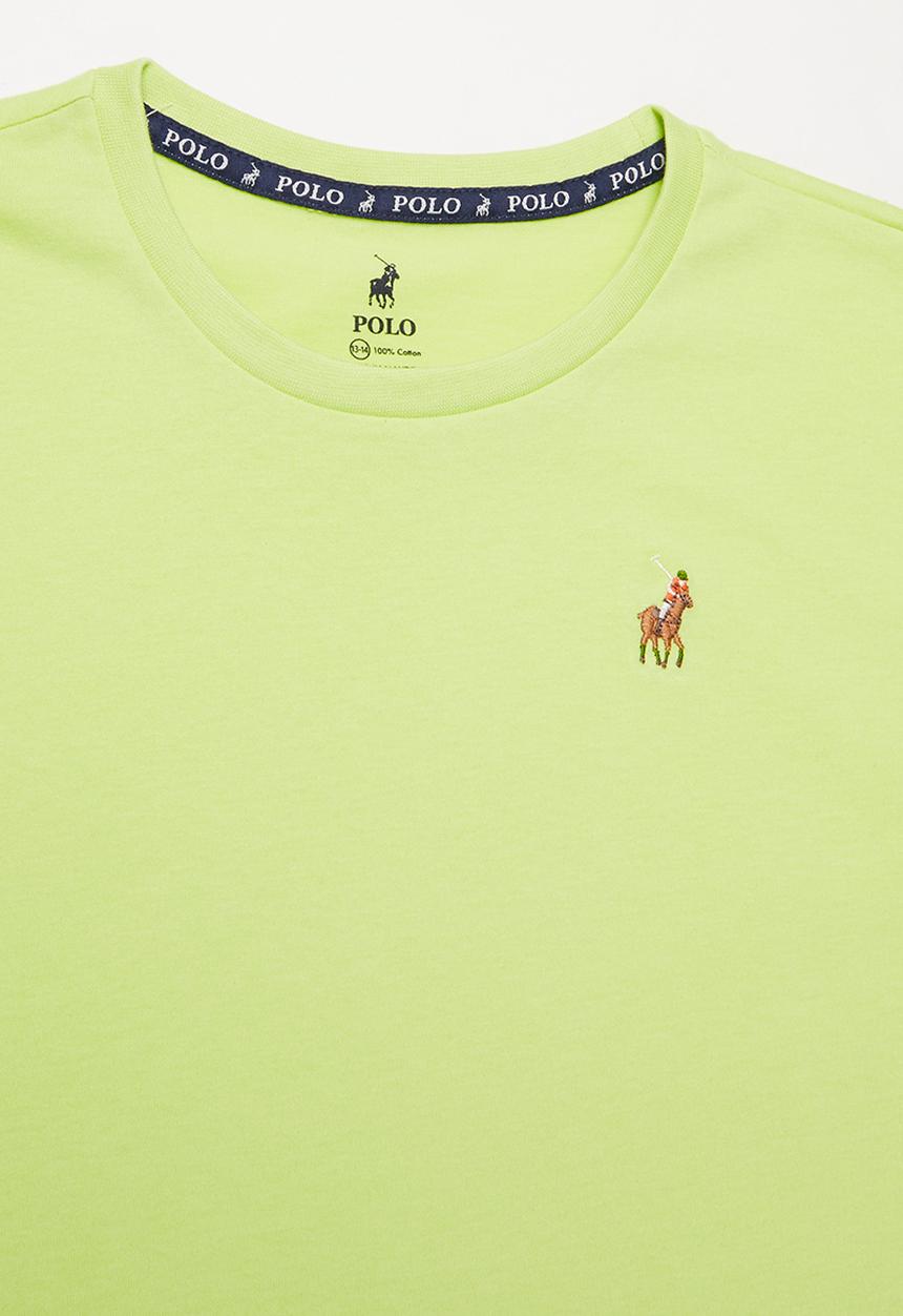 POLO - Boys rick tee - lime