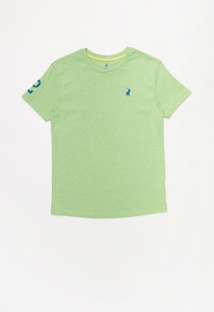 POLO - Hawke space dye short sleeve tee - lime