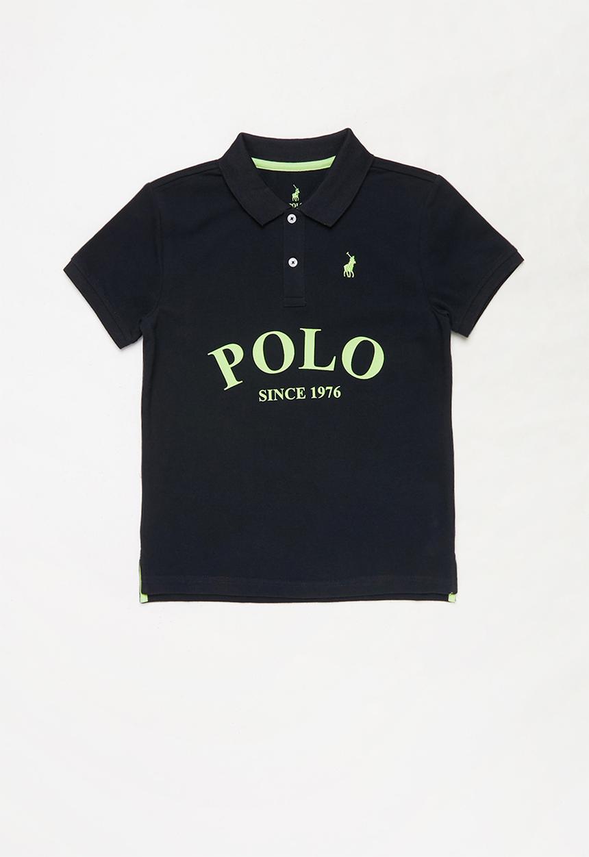 POLO - Boys Justin printed golfer - navy