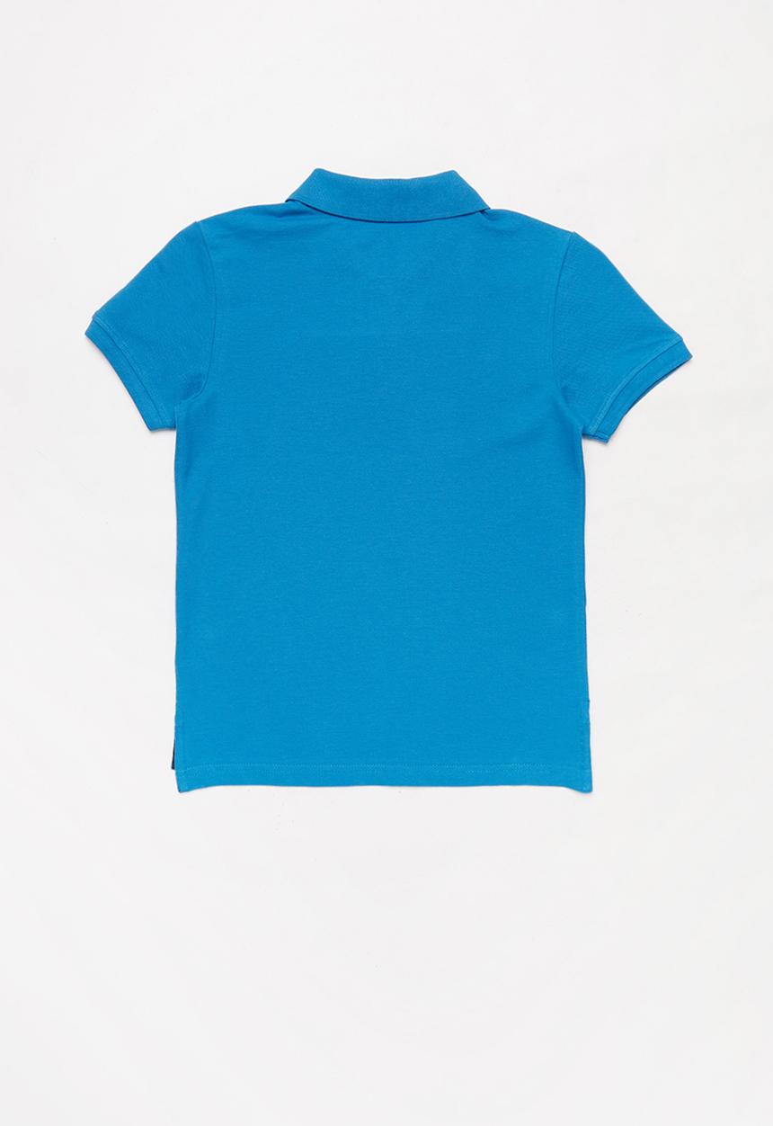 POLO - Boys austin golfer - cobalt