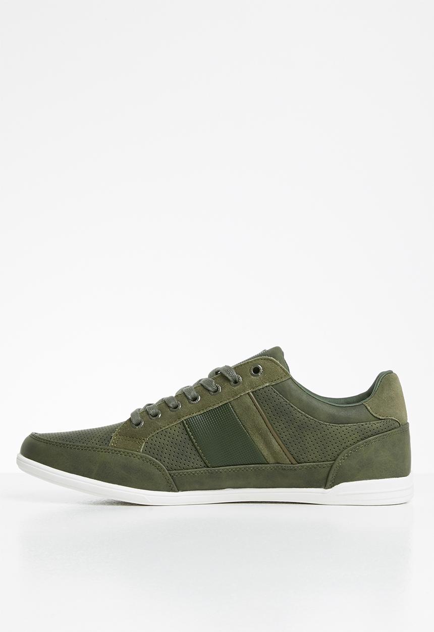 POLO - Benjamin side flash sneaker - green