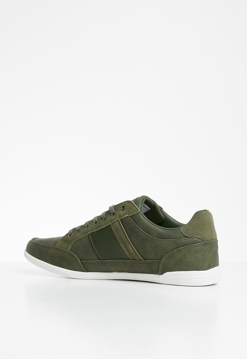 POLO - Benjamin side flash sneaker - green
