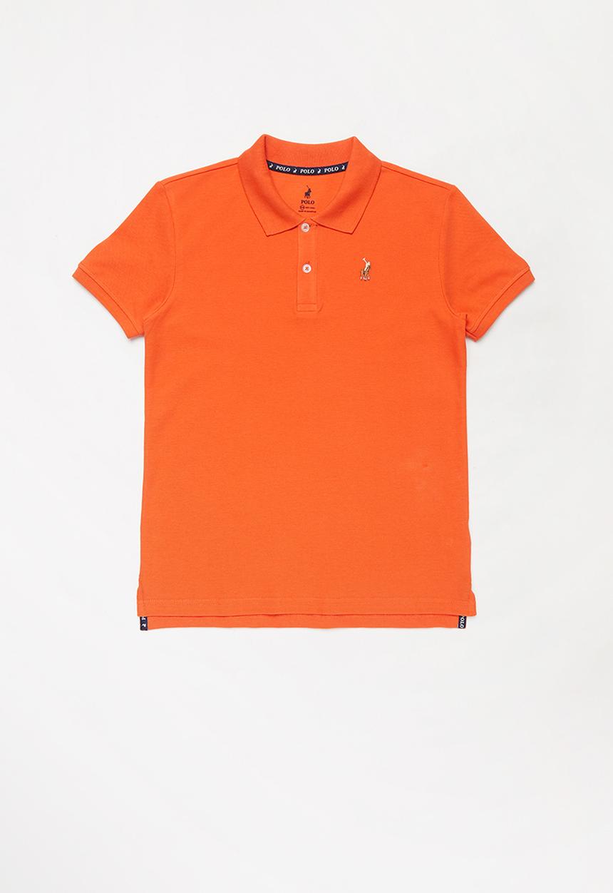 POLO - Boys Austin golfer - orange