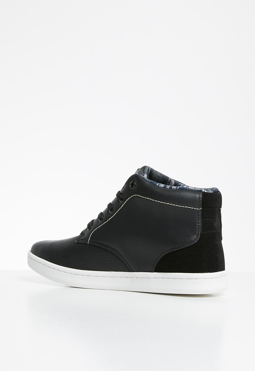 POLO - Leather casual boot - black