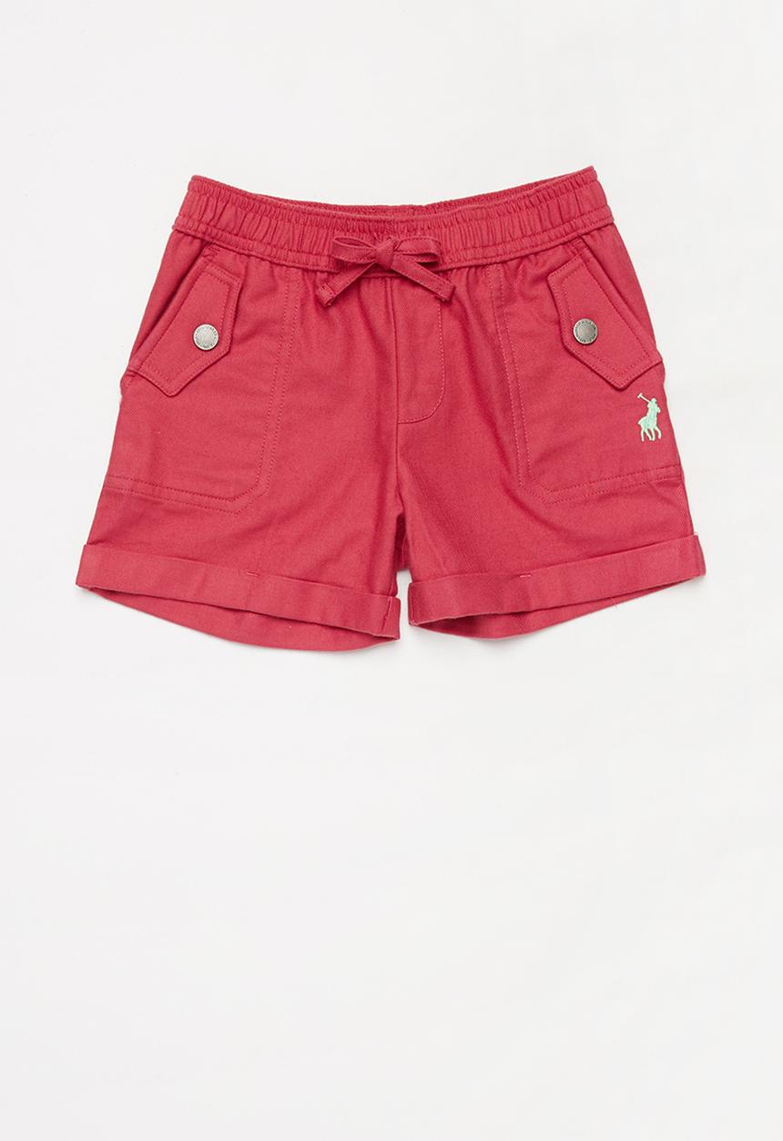 POLO - Girls audrey short - red