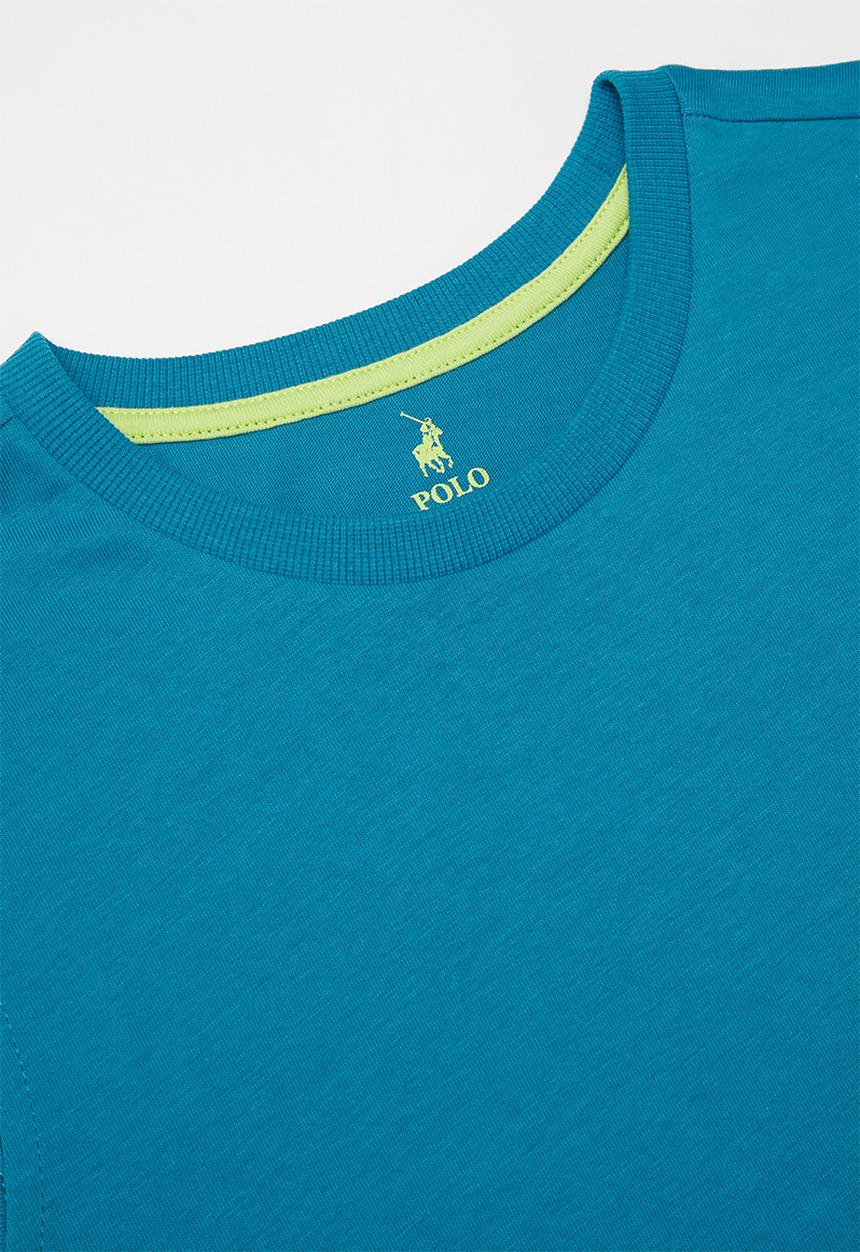 POLO - Boys Bryan printed vest - blue 