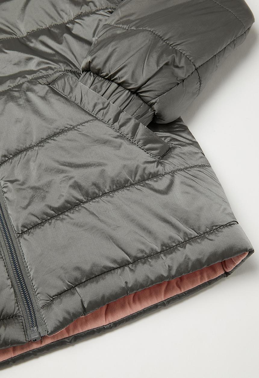 POLO - Girls Gianna long sleeve puffer jacket - grey 