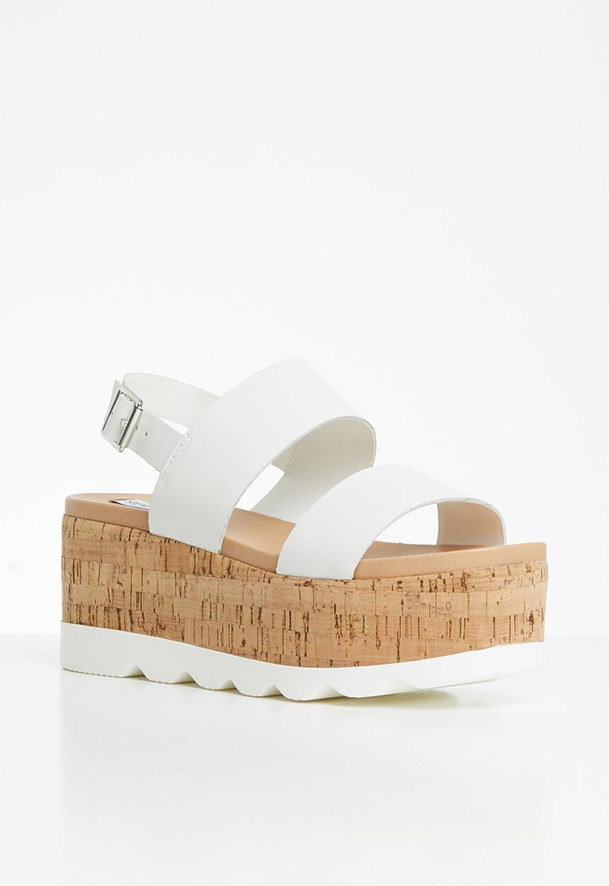 Steve Madden - Hazy sandal - white leather