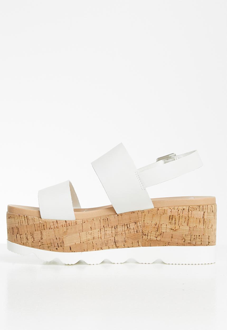 Steve Madden - Hazy sandal - white leather